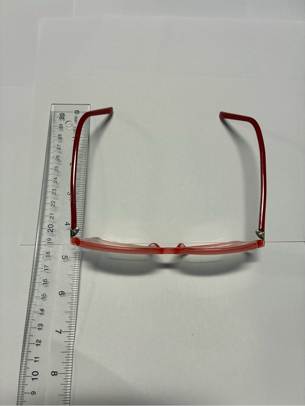 Fendi Red Oversized Square Women's Eyewear Frames - Picture 12 of 13